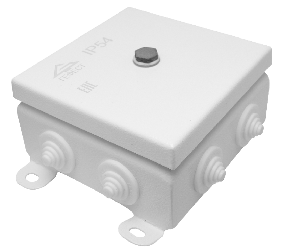 "Gefest" Enterprise group has started to manufacture fireproof junction boxes with protection rate IP54.